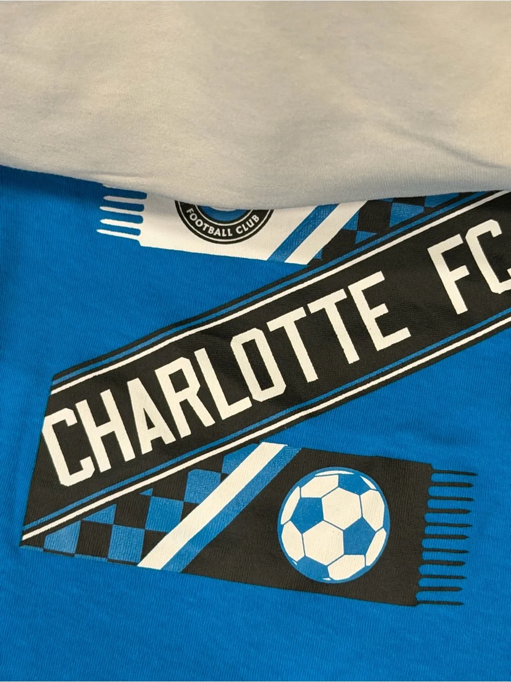 Charlotte FC MLS Infant 12 Months 3-Pack Bodysuit Set NWT
